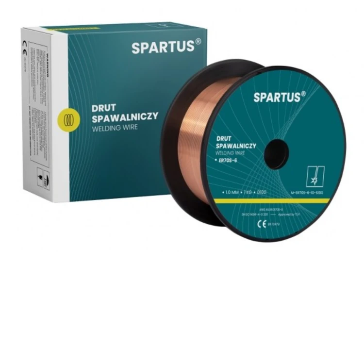 Drut spawalniczy ER70S-6 [SG2] D100 1kg 1.0mm