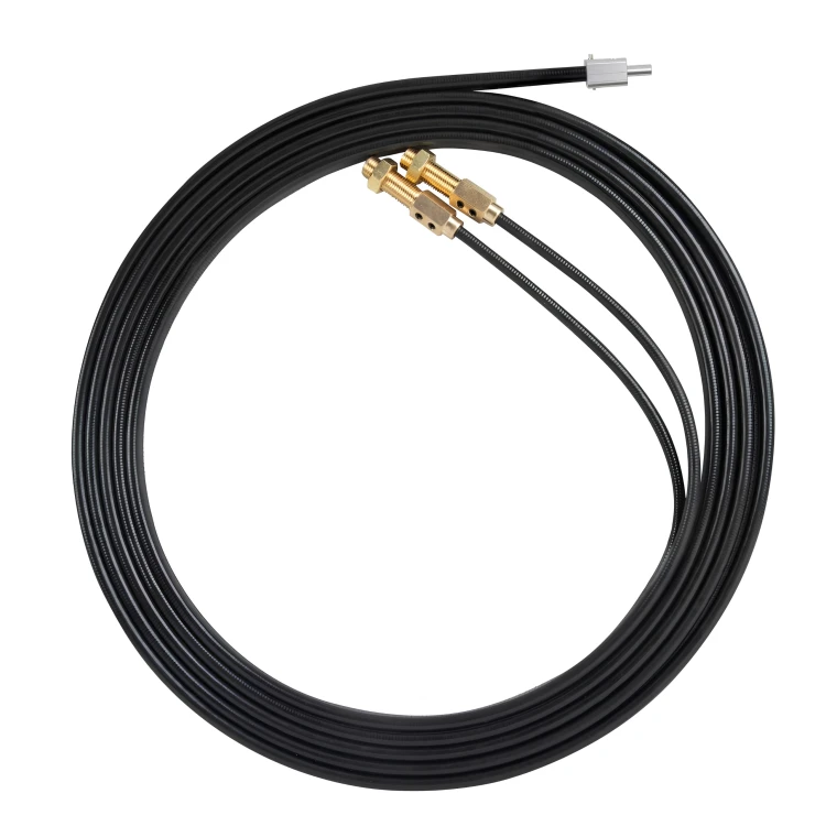 Prowadnik drutu stalowy powlekany podwójny(0.8 - 1.6mm), 5m